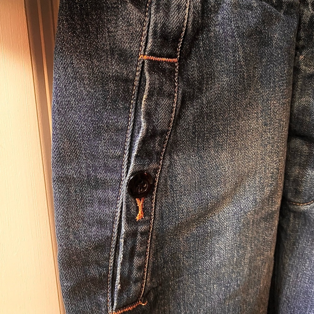 NWT-Lucky Brand Denim Dress, Size Medium - Picture 3 of 8